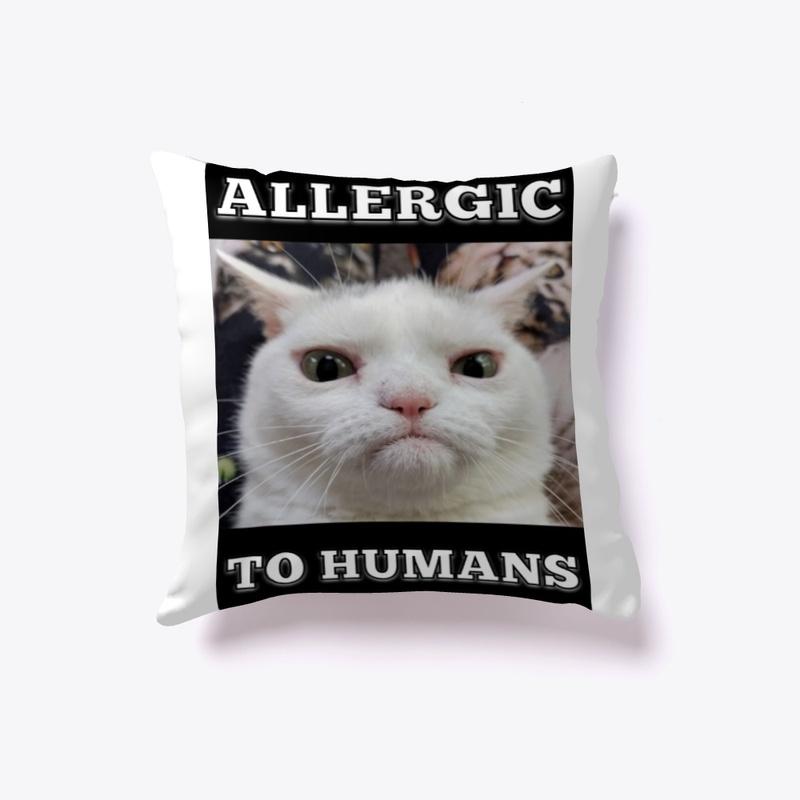 Allergic to Humans Pillow